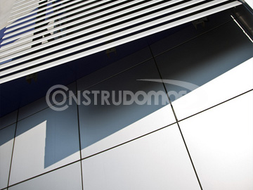 fachada panel de alumimnio