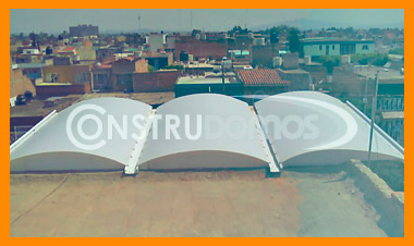 domo estacionamiento vista 